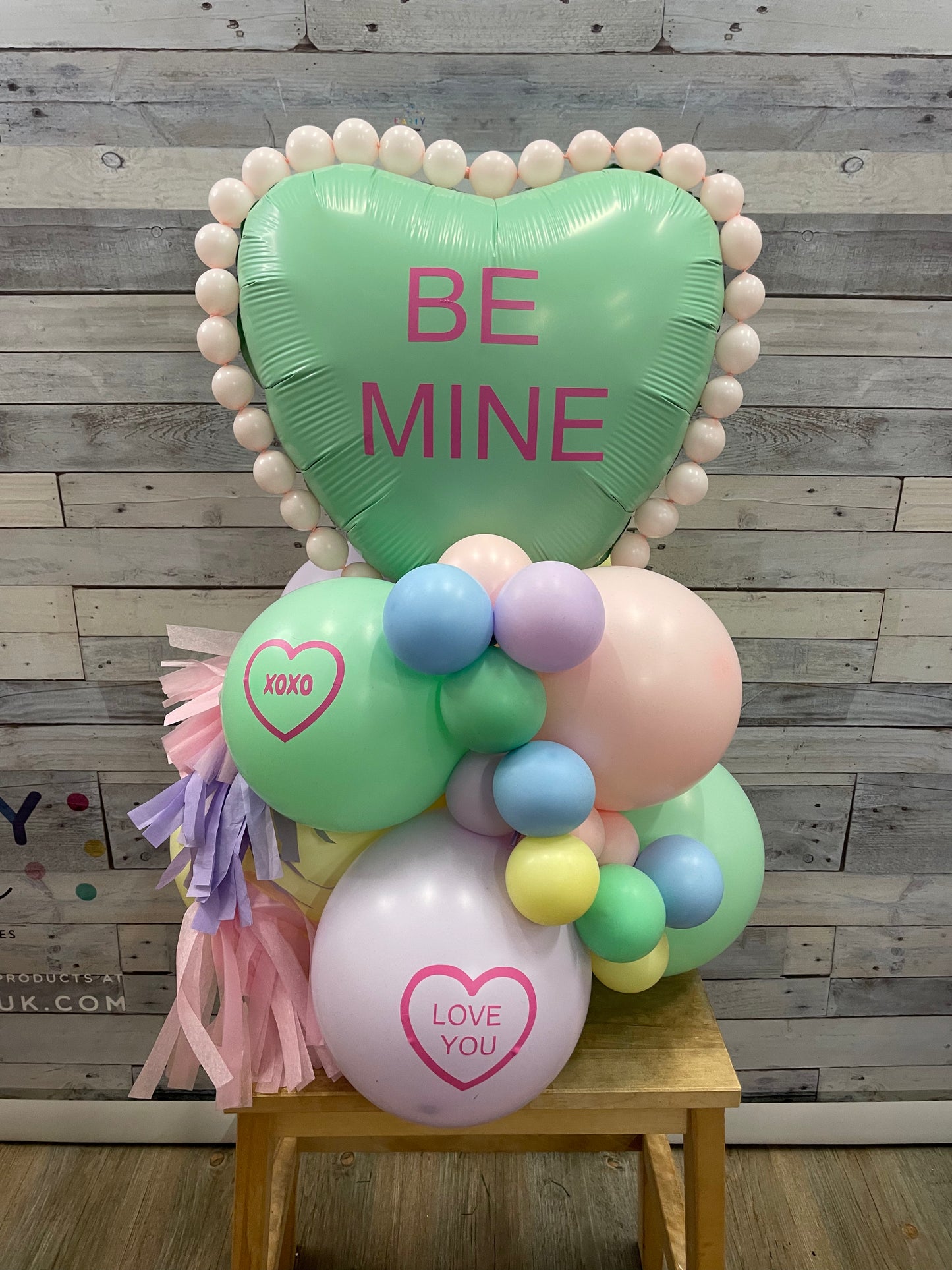 Be Mine Pastel Display