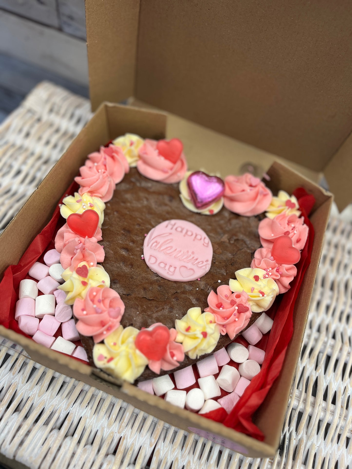 Valentines Hat Box Display