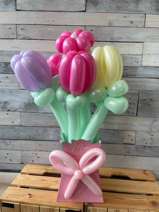 Balloon Flower Bouquet Display