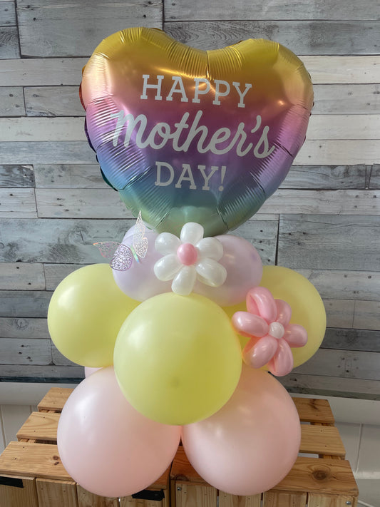 Mothers Day Pastel Table Stack