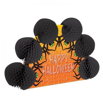 Halloween Spiders Pop-Over Centerpiece 10"