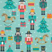 Christmas Nutcracker Napkins - 3Ply - Lunch - Pk20