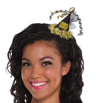 Mini Cheers Clip-On Cone Hat 8cm