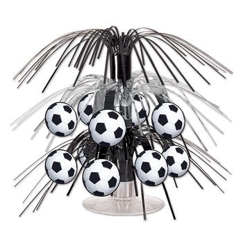 Football Cascade Mini Centrepiece - 7.5in (19cms)