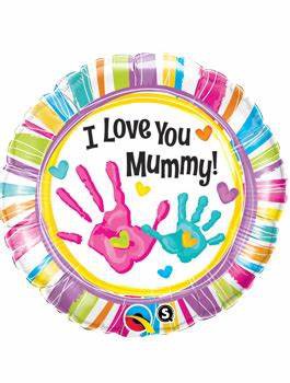 I Love You Mummy 18" Foil Balloon