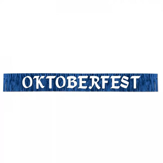 Banner - Metallic Oktoberfest - 7' 6" (2.31m) x 10" (25cms)