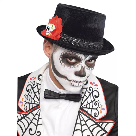 Day Of The Dead Top Hat