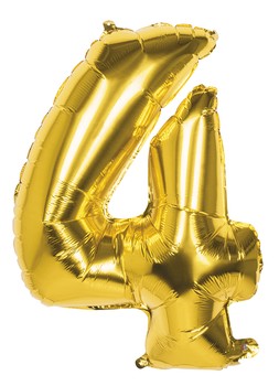 Balloon Foil Number 34"