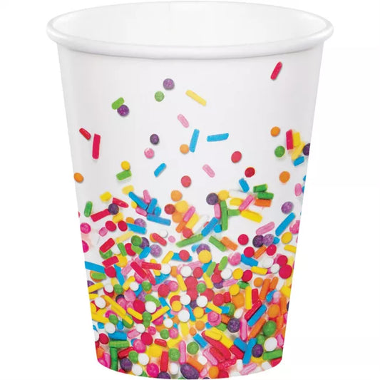 Cups Paper Sprinkles Pk8